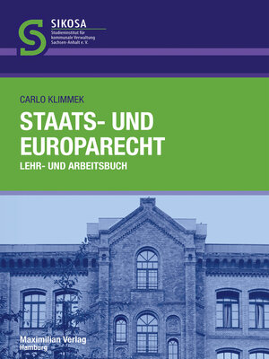 cover image of Staats- und Europarecht